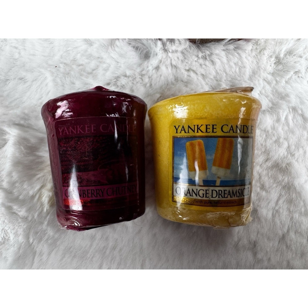 Yankee Candle Votive Sampler Lot x9 Multi Scents Christmas Eve + Retired - Picture 6 of 7